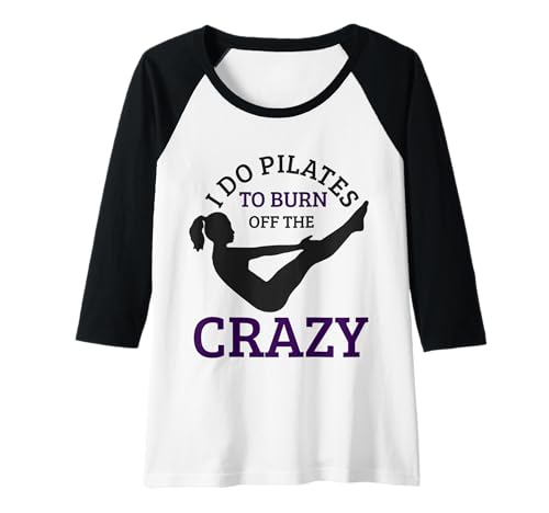Damen Pilates Lustig Yoga Pilates Lehrer Sport Raglan Damen Pilates Lustig Yoga Pilates Lehrer Sport Raglan von Pilates Apparel & Gifts