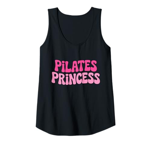 Damen Pilates Prinzessin Meditation Fitness Yoga Tank Top von Pilates Fitness Sport