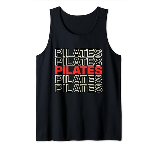 Herren Pilates Passion Core Strength Elegance Tank Top von Pilates Wellness Fitness Outfit