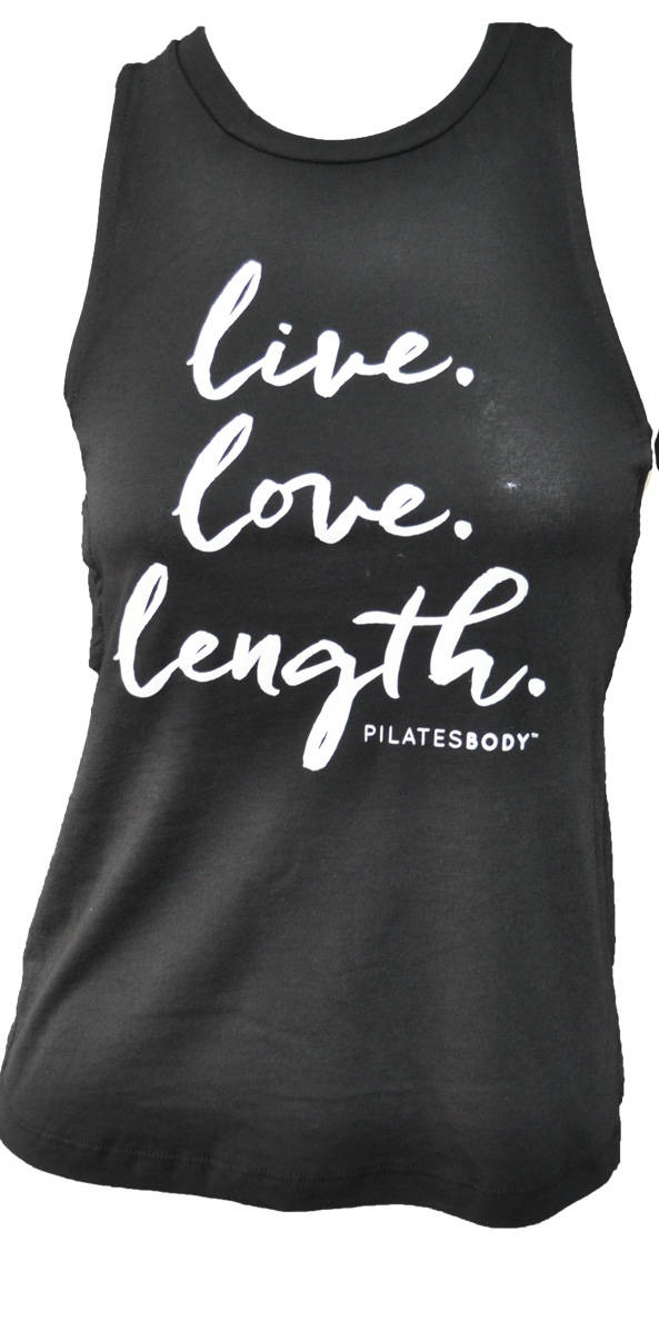 Live.love.länge Damen Pilates Tank/Liebhaber Fitness Geschenk Live.love.länge Damen Pilates Tank/Liebhaber Fitness Geschenk von PilatesBodyStore