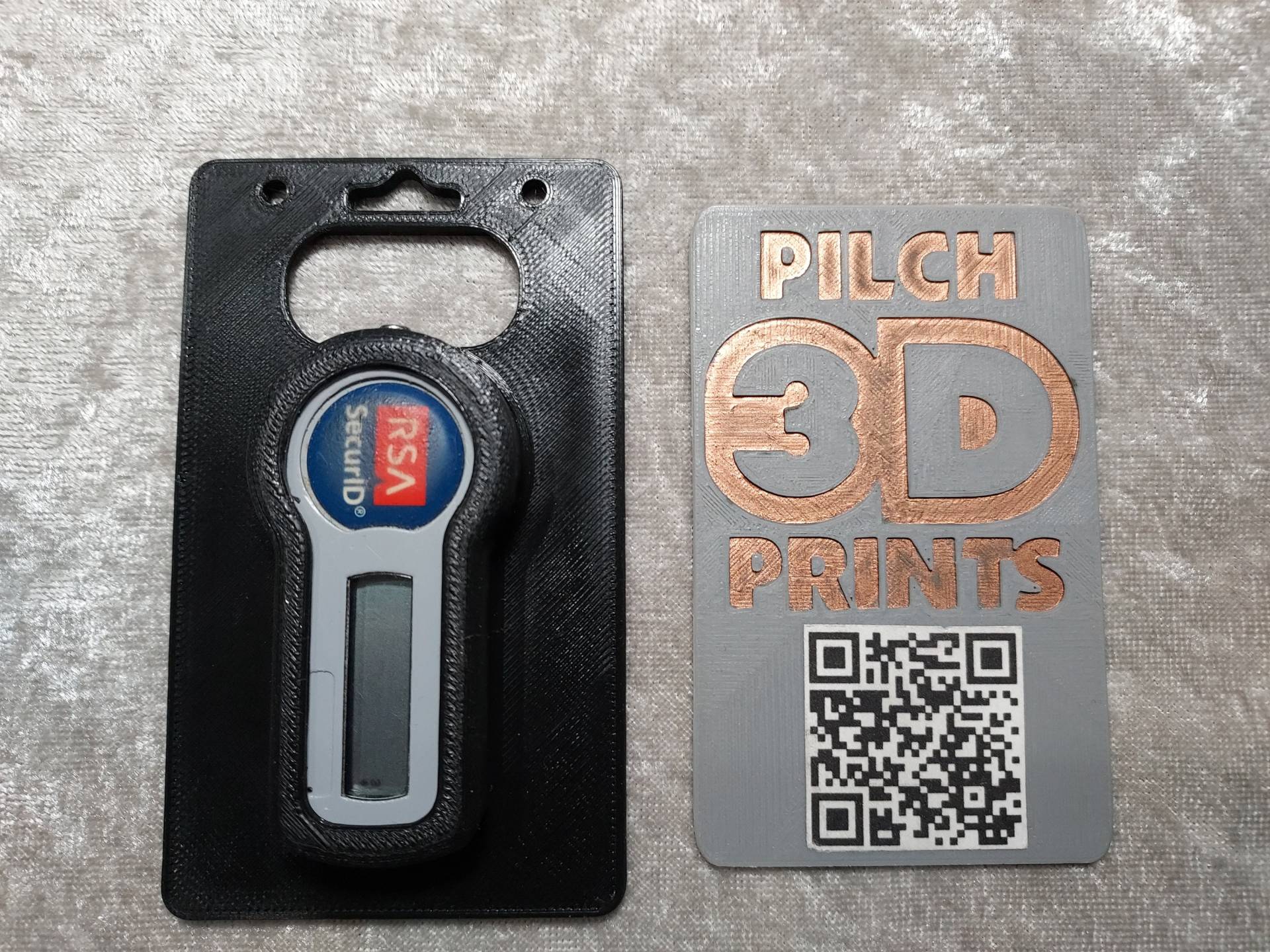 3D Gedruckter Rsa Sichere Id | 1-4 Ausweishalter 3D Gedruckter Rsa Sichere Id | 1-4 Ausweishalter von PilchPrints3D