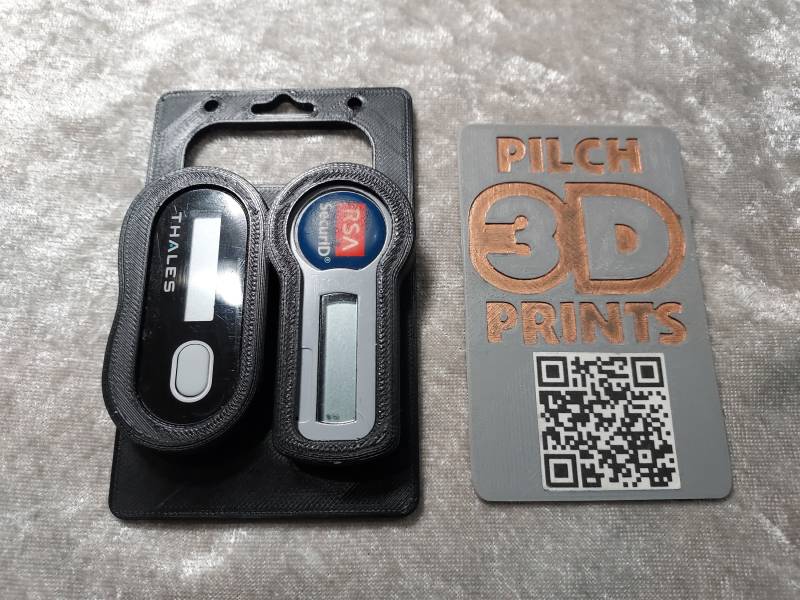 Combo Safenet Otp 110 Und Rsa Sicherheits-Id | 1-3 Ausweishalter | Mehrere Farboptionen Verfügbar von PilchPrints3D