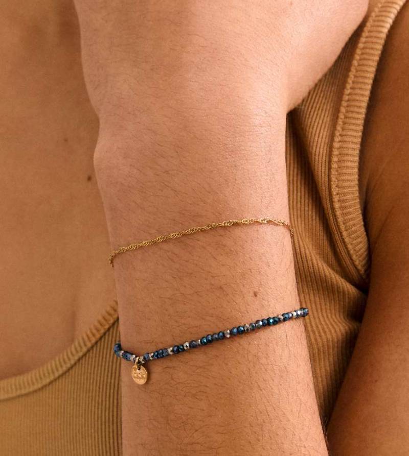 Pilgrim - Bellamy - 2-in-1-Geschenkset mit vergoldeten Armbändern-Goldfarben von Pilgrim