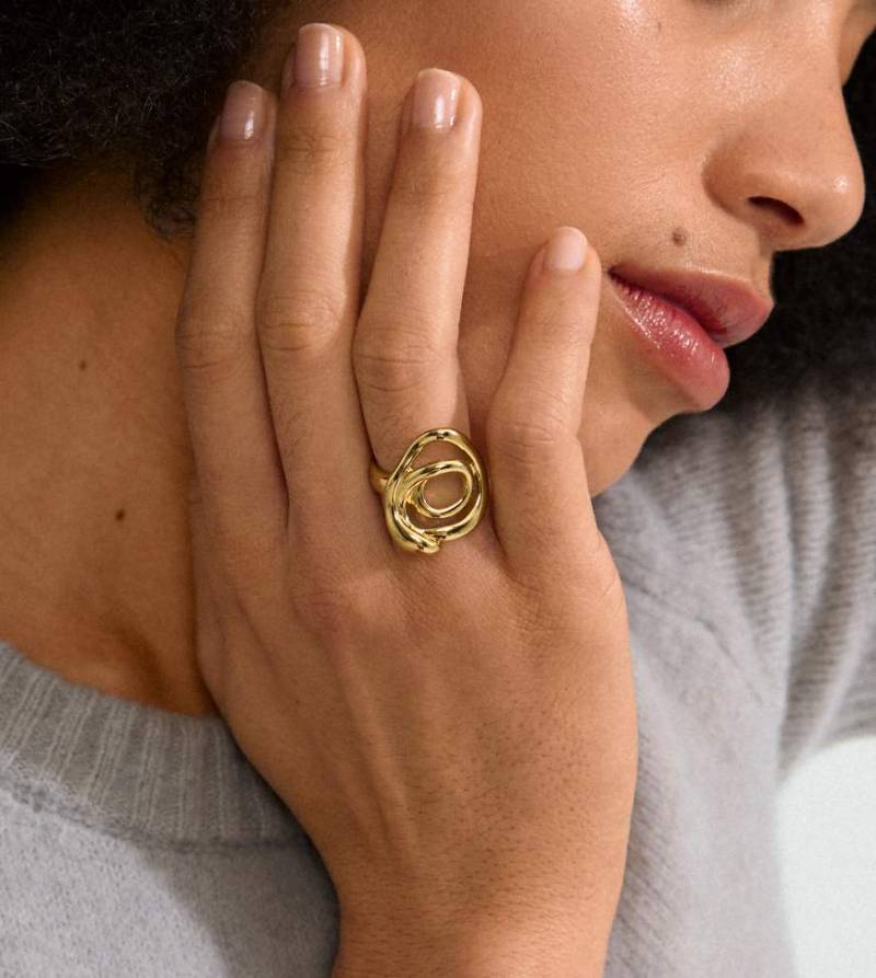 Pilgrim - Diego - Vergoldeter Ring-Goldfarben von Pilgrim