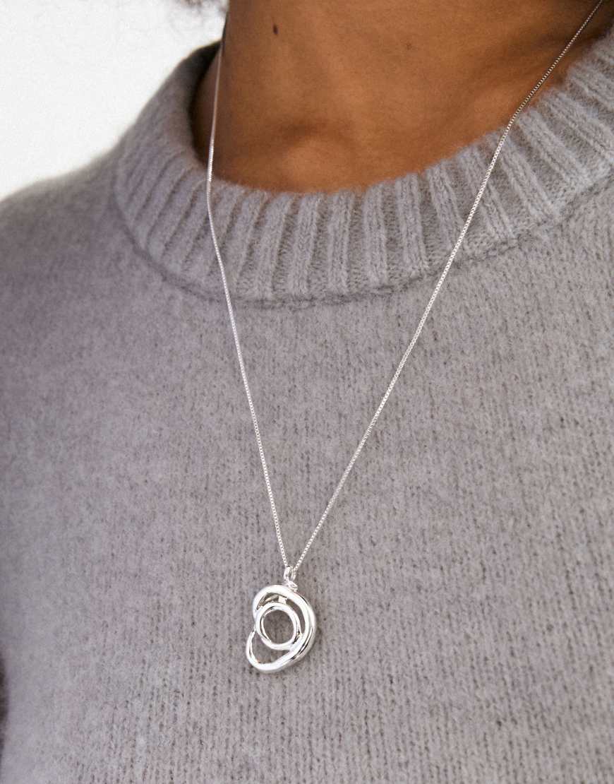 Pilgrim Diego - Versilberte Halskette von Pilgrim