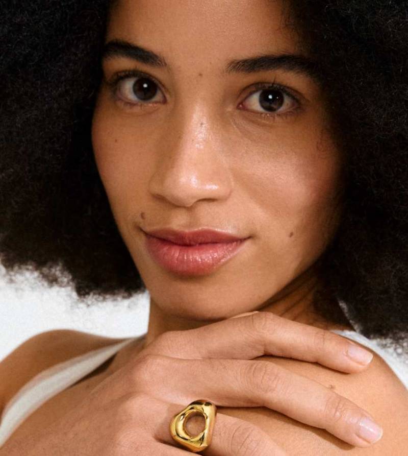 Pilgrim - Free - Vergoldeter Ring-Goldfarben von Pilgrim