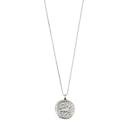 PILGRIM Jewelry Halskette mit Schütze Sternzeichen - Versilbert, Kristall von PILGRIM