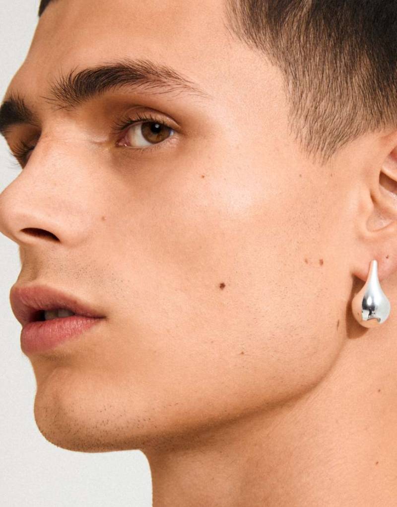 Pilgrim - Juniper - Versilberte Ohrringe von Pilgrim