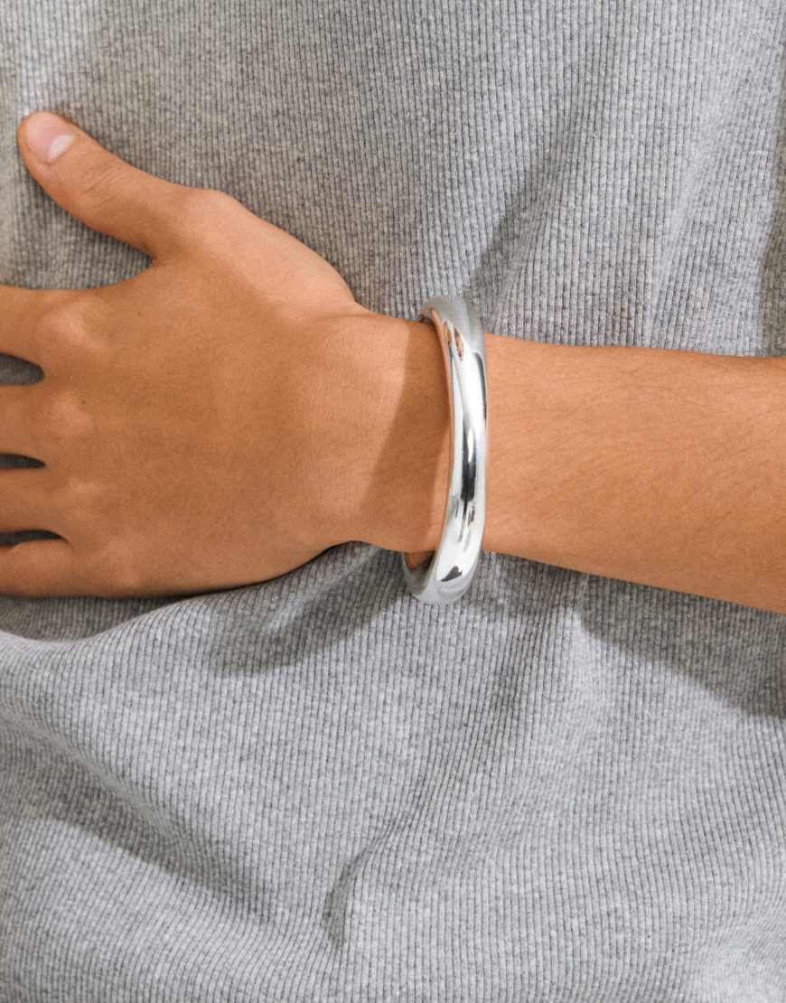 Pilgrim - Phase - Versilberter Armreif von Pilgrim