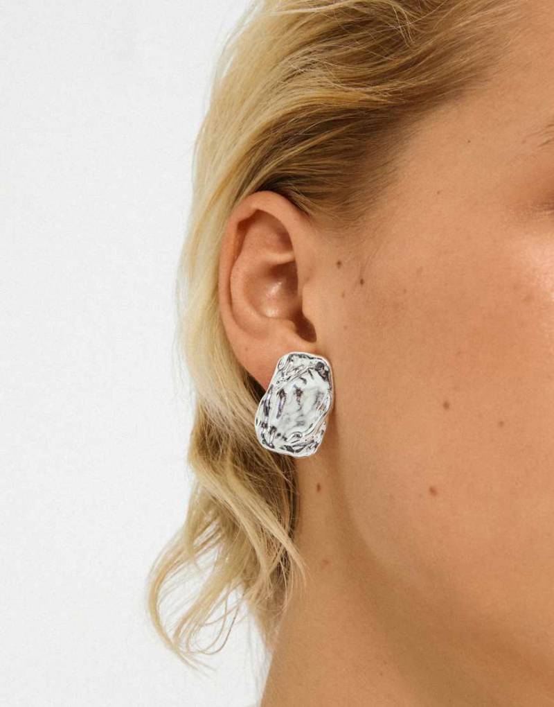 Pilgrim - Shift - Versilberte Ohrringe von Pilgrim