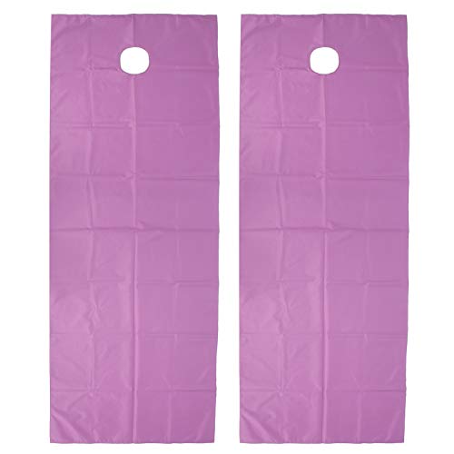 2pcs Spa -Massage -Tischabdeckblatt Atmungsabstimmung ölfeste wasserdichte Schönheitssalon -Bettlaken (Lila) von Pilipane