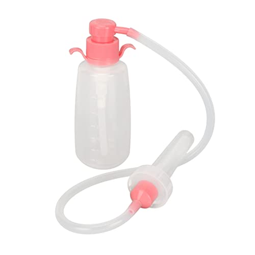 350 Ml Vaginalduschenreiniger, Wiederverwendbarer Manueller Druckreinigungs-Vaginalreiniger Für Frauen, Analduschen-Vagina-Reinigungsset Für Die Tägliche Pflege (Pink) von Pilipane