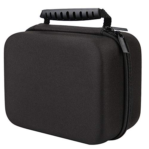 Ätherische Ölbeutel tragbares ätherisches Öl Tragekoffer Flaschen Organizer Handtasche für DIY -Liebhaber Kossiner Physiotherapeuten Eva Material Schwarz 17,5 x 13,5 x 9 cm von Pilipane