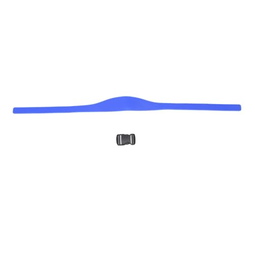 DIY-Haarschneidevorlage, kreatives gebogenes Silikon-Haarschnittband, Ausschnitt, Haarstyling-Tool für Männer und, Anleitung zum Haarschneiden zu Hause, 63 cm, 1 Packung (Blau) von Pilipane
