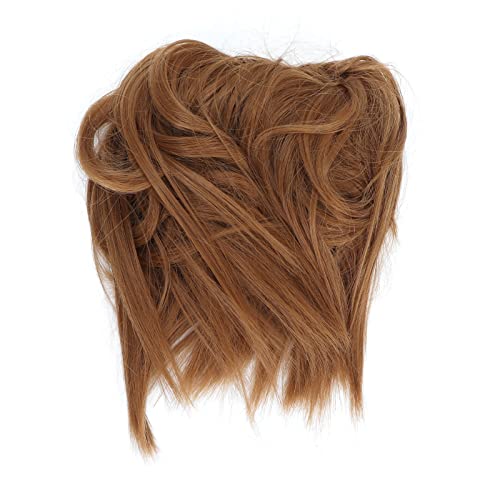Messy Bun Haarstück Fluffy Stylish, zerzaustes Pferdeschwanz Haarband für Frauen Mädchen einstellbares elastisches Band Hochtemperatur Synthetisches Haar für Partys Proms (Q17-27#) von Pilipane