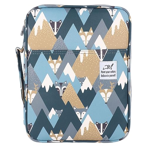 Pilipane 96 Slots Bleistiftkoffer Nylon Multi -Layer Großkapazität Kunststudent Storage Bleistiftbeutel für Nachfüllstifte Skizze Zeichnungsstifte Beutel Leichter tragbar von Pilipane