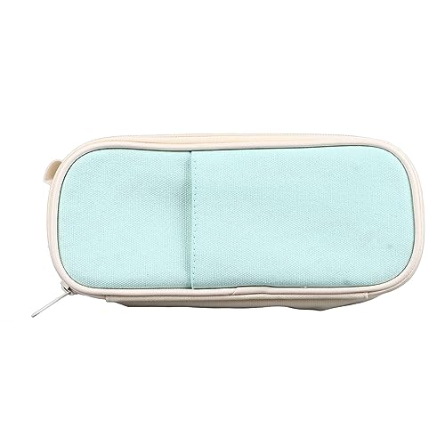 Pilipane Bencil Case mit großer Kapazität CADE Nette SICHER Style Multi -Fächer -Leinwand Bleistiftbeutel für Schulbüro -College -Studenten von Pilipane