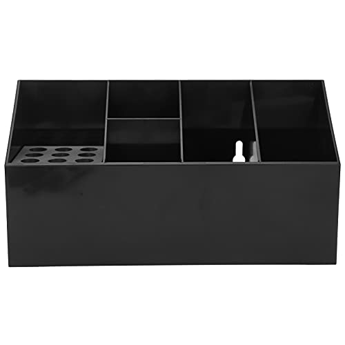 Scissors Organizer Halter Friseur Haarthaar Clips Aufbewahrungsbox Professioneller Salon -Werkzeug Organizer mit Gummi -Löchern Nicht -Slip -Basis für Friseure Stylisten Haus (Weiß) (Schwarz) von Pilipane