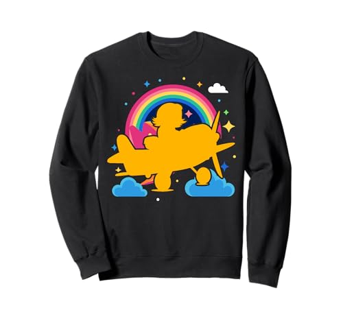 Funny Woman Pilot Flugzeug Sweatshirt Funny Woman Pilot Flugzeug Sweatshirt von Pilot Christmas Funny Airline Present