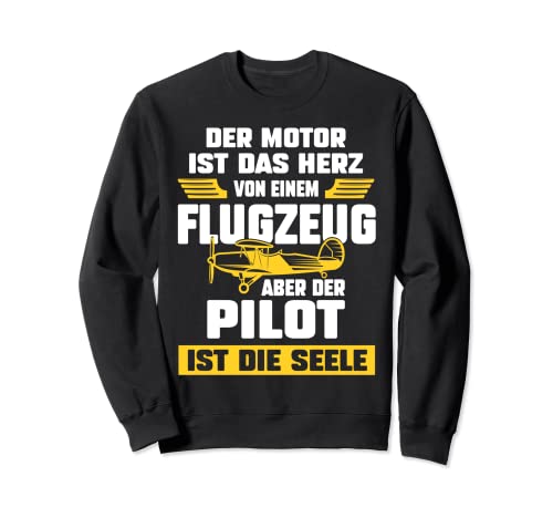 Pilot Spruch Herren für Piloten Sweatshirt von Pilot Geschenke by 2 Level