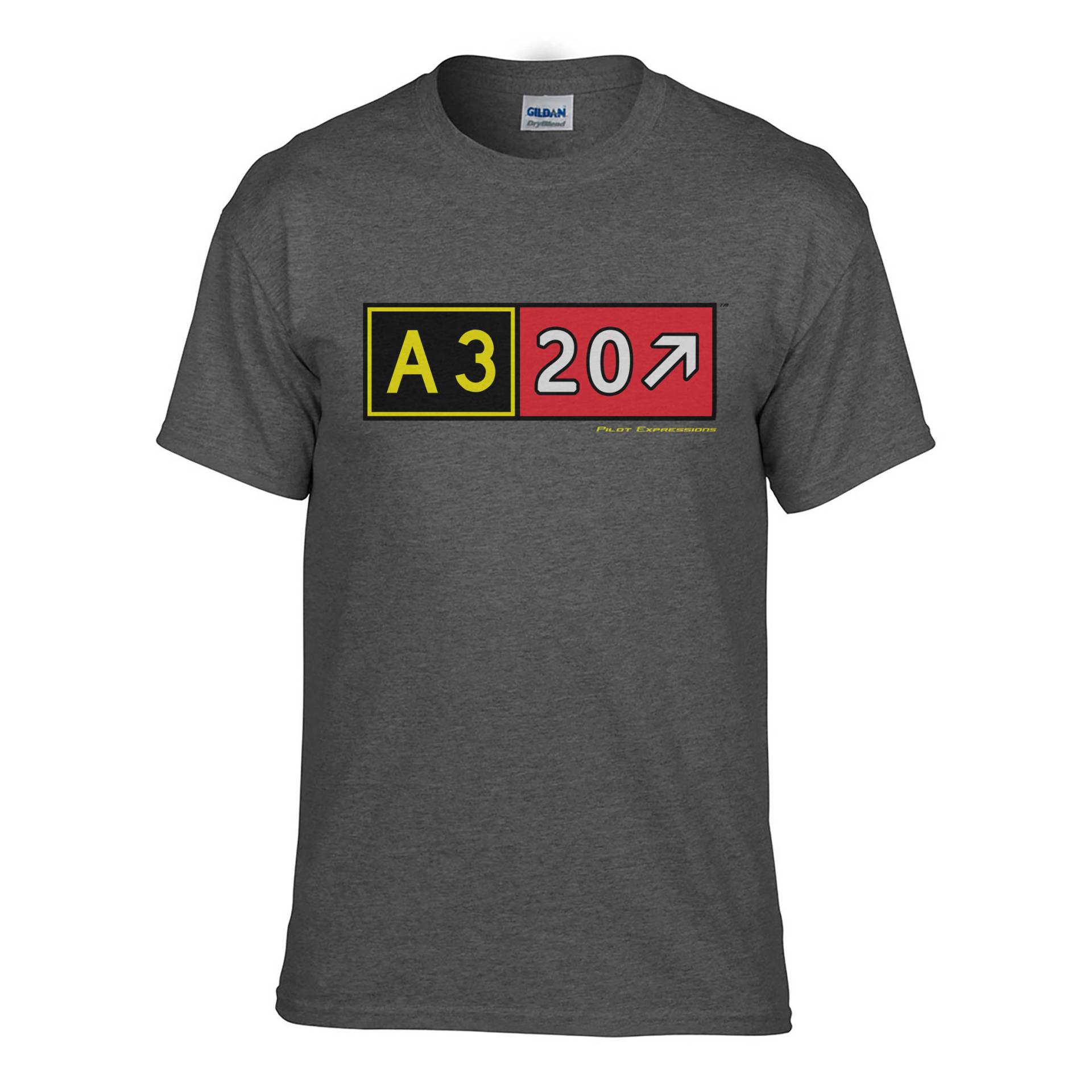 Airbus A320 Rollweg Zeichen T-Shirt | Classic Fit Luftfahrt Pilot T-Shirt Airbus A320 Rollweg Zeichen T-Shirt | Classic Fit Luftfahrt Pilot T-Shirt von PilotExpressions