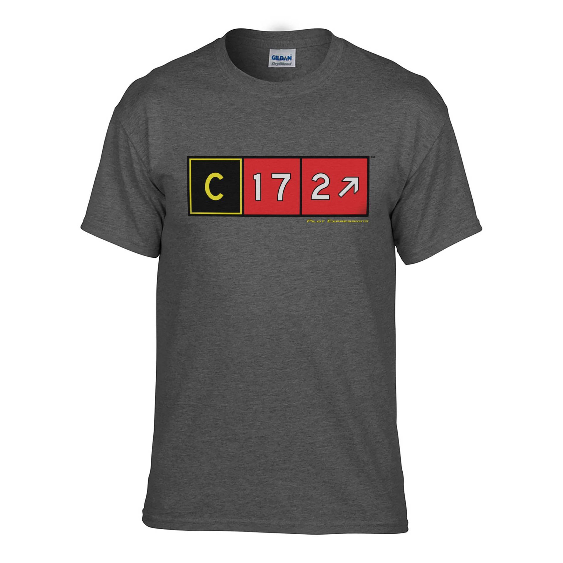 Cessna 172 Taxiway Sign Graphic T-Shirt | Classic Fit Luftfahrt Pilot T-Shirt Cessna 172 Taxiway Sign Graphic T-Shirt | Classic Fit Luftfahrt Pilot T-Shirt von PilotExpressions