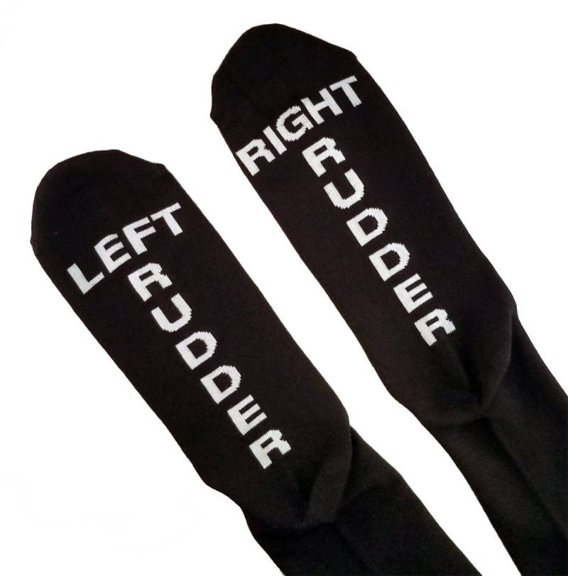 Pilotenuniform Socken | Flieger Modell Frei Linkes Ruder, Rechtes Ruder Pilotenuniform Socken | Flieger Modell Frei Linkes Ruder, Rechtes Ruder von PilotExpressions
