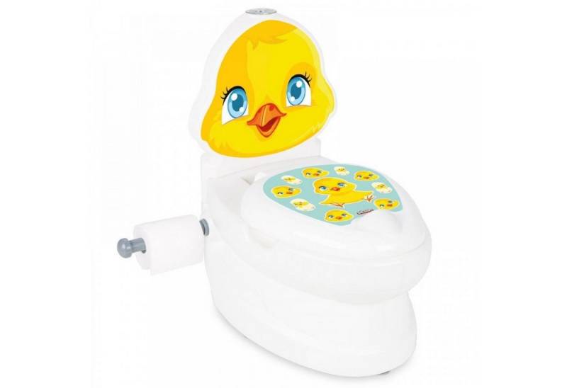 Pilsan Töpfchen Töpfchen Küken 07564, Toilettenpapierhalter, Musik, Licht, Behälter von Pilsan