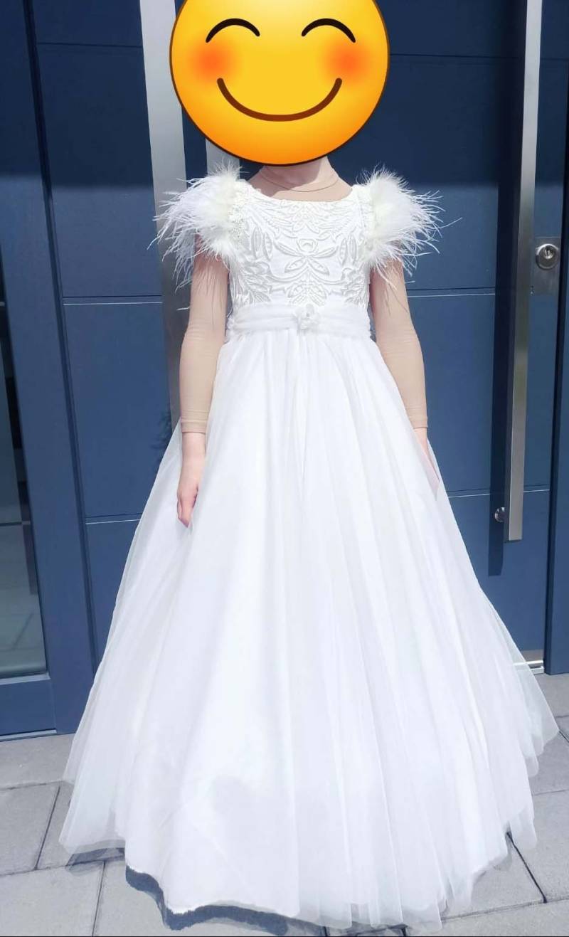 Kleid, Mädchenkleid, Prinzessinkleid, Blumenkind, Hochzeit, Kommunion von PimPantyNina