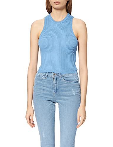 Pimkie Damen Ttibo Tanktop, blau, M von Pimkie