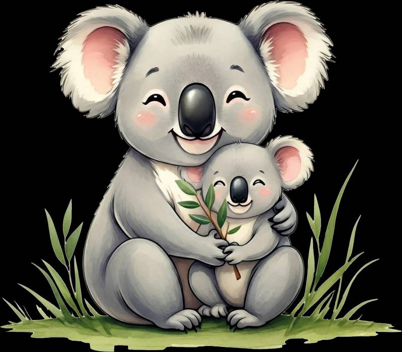 Bügelbild Koala Bügelbild Koala von PimpMyTex