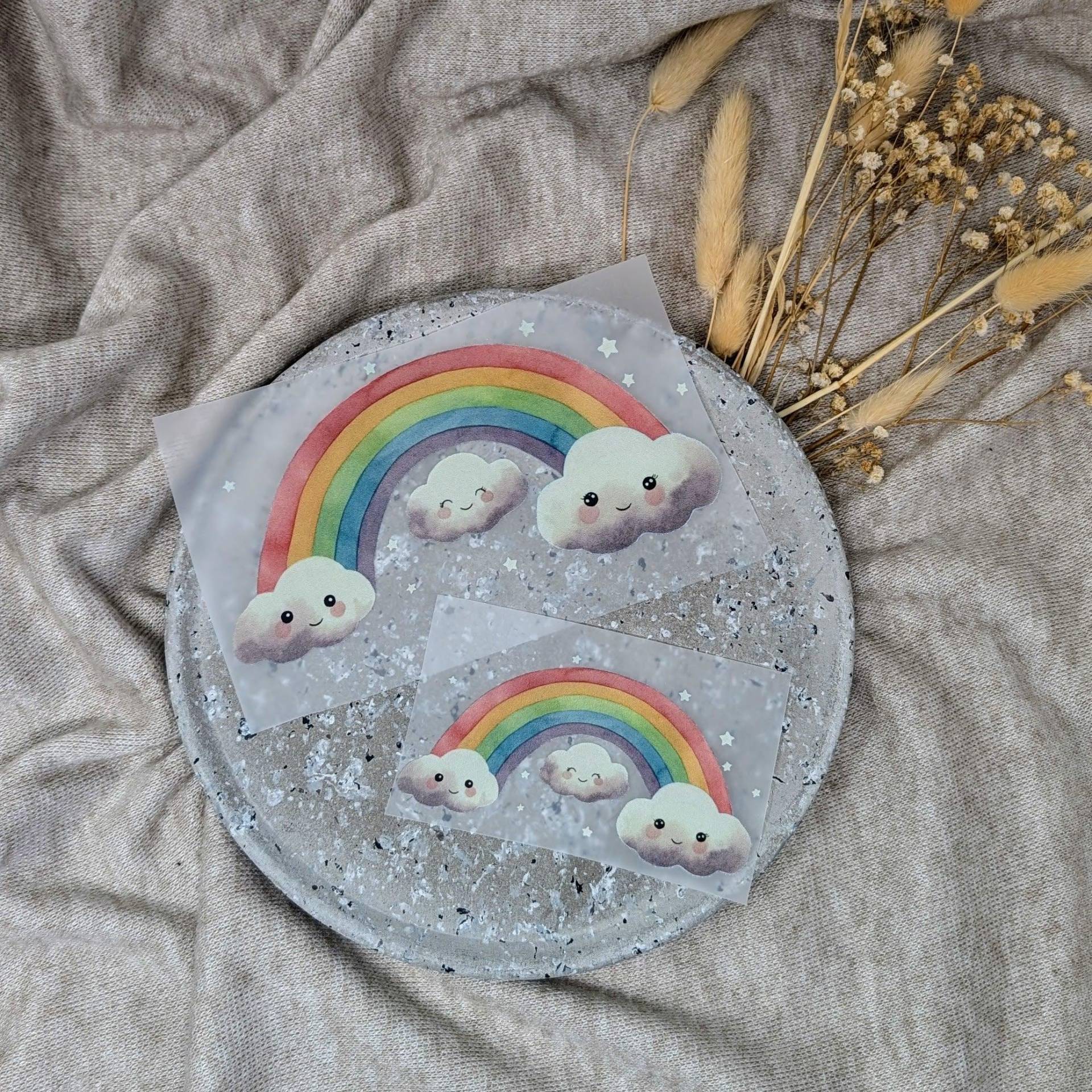 Bügelbild Regenbogen Bügelbild Regenbogen von PimpMyTex
