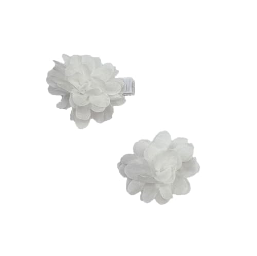 Pimpalou PS3-002 Haarspange Blume 2er Set - weiß von Pimpalou