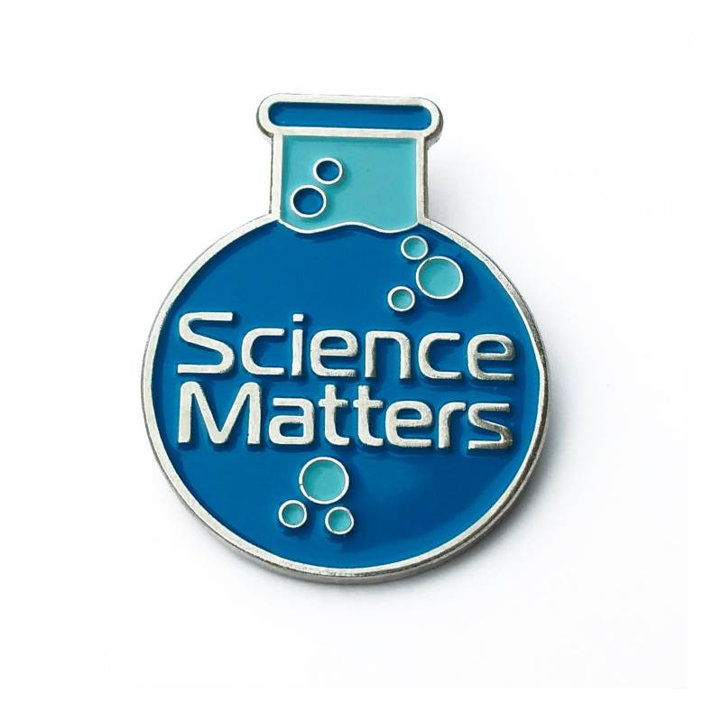 Emaille Pin - Science Matter Anstecker Nerdy Wissenschaft Stifte von PinAlchemy