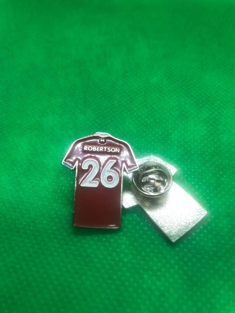 Robertson Kings Cross Jersey Fc Pin Abzeichen von PinBadgesIreland