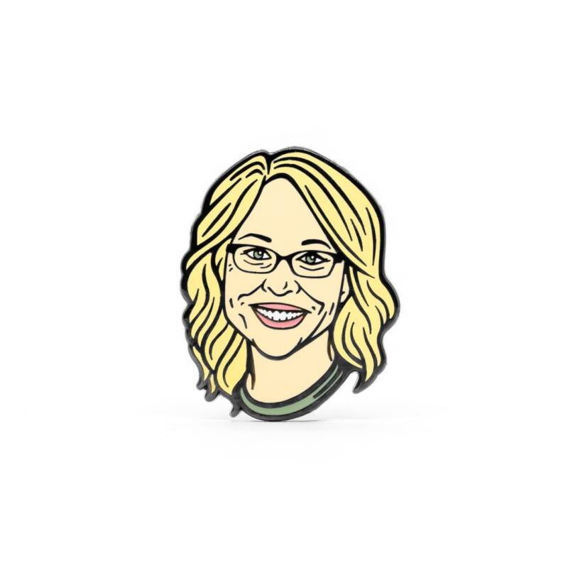 Doris Burke Emaille Pin von PinBoys