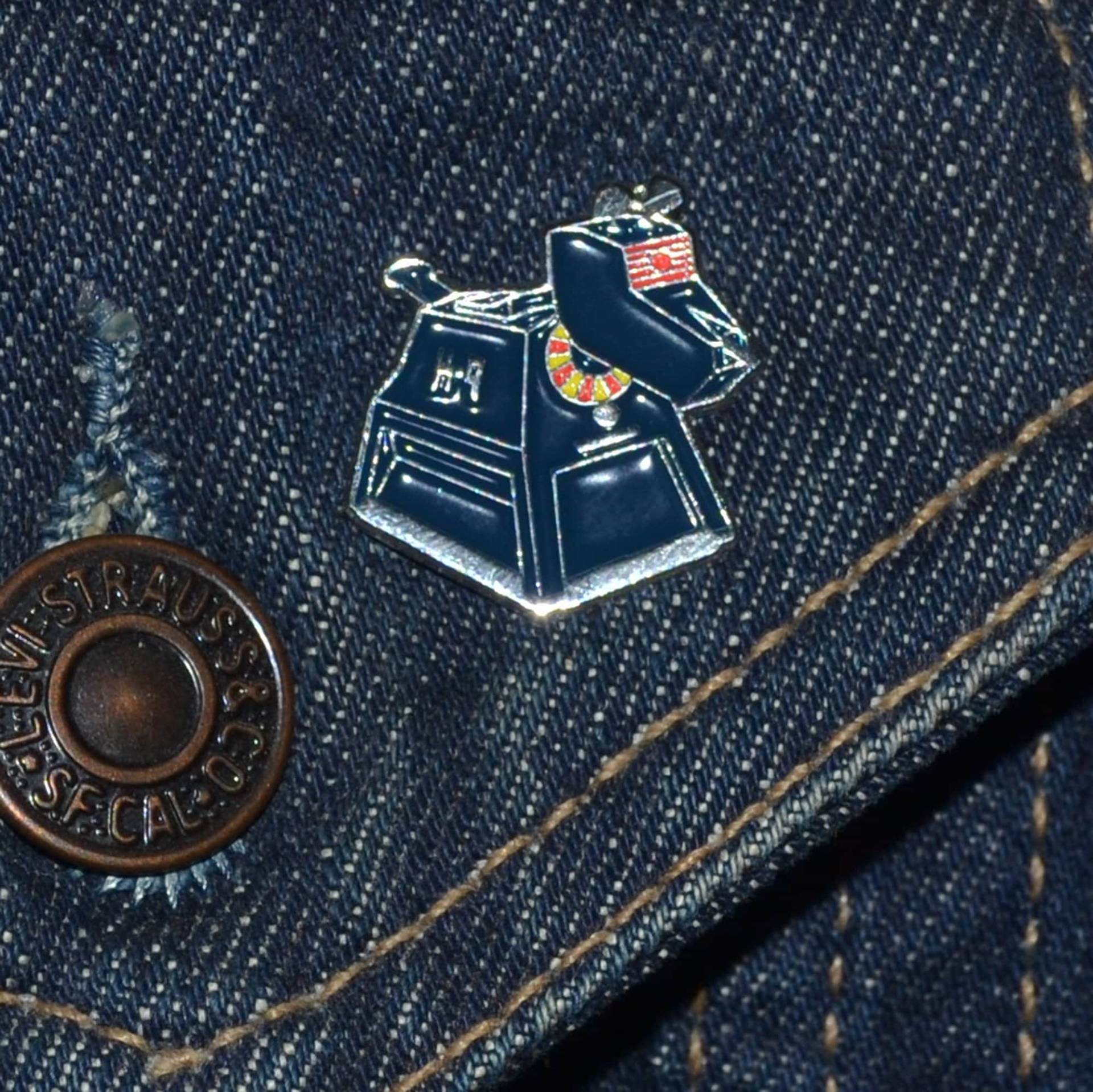 K9 Pin New Design | Max.dim 22mm Dr Who , Tardis, Police Box, Time Machine, Dalek - Enamel Metal Lapel Badge K9 Pin New Design | Max.dim 22mm Dr Who , Tardis, Police Box, Time Machine, Dalek - Enamel Metal Lapel Badge von PinManiaAT