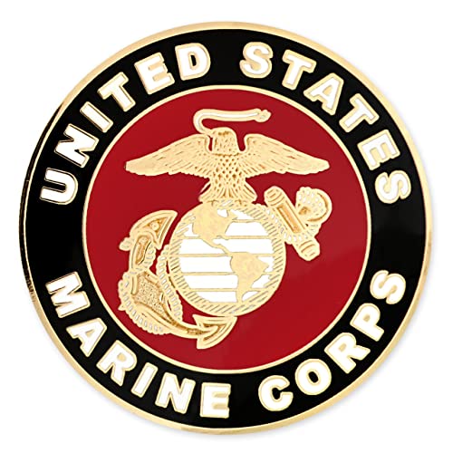 PinMart 's Offiziell lizenziertes United States Marine Corps großer magnetischer Golfballmarker mit dem offiziellen USMC-Emblem – tolles Golfwerkzeug – Zubehör für Männer und Frauen von PinMart