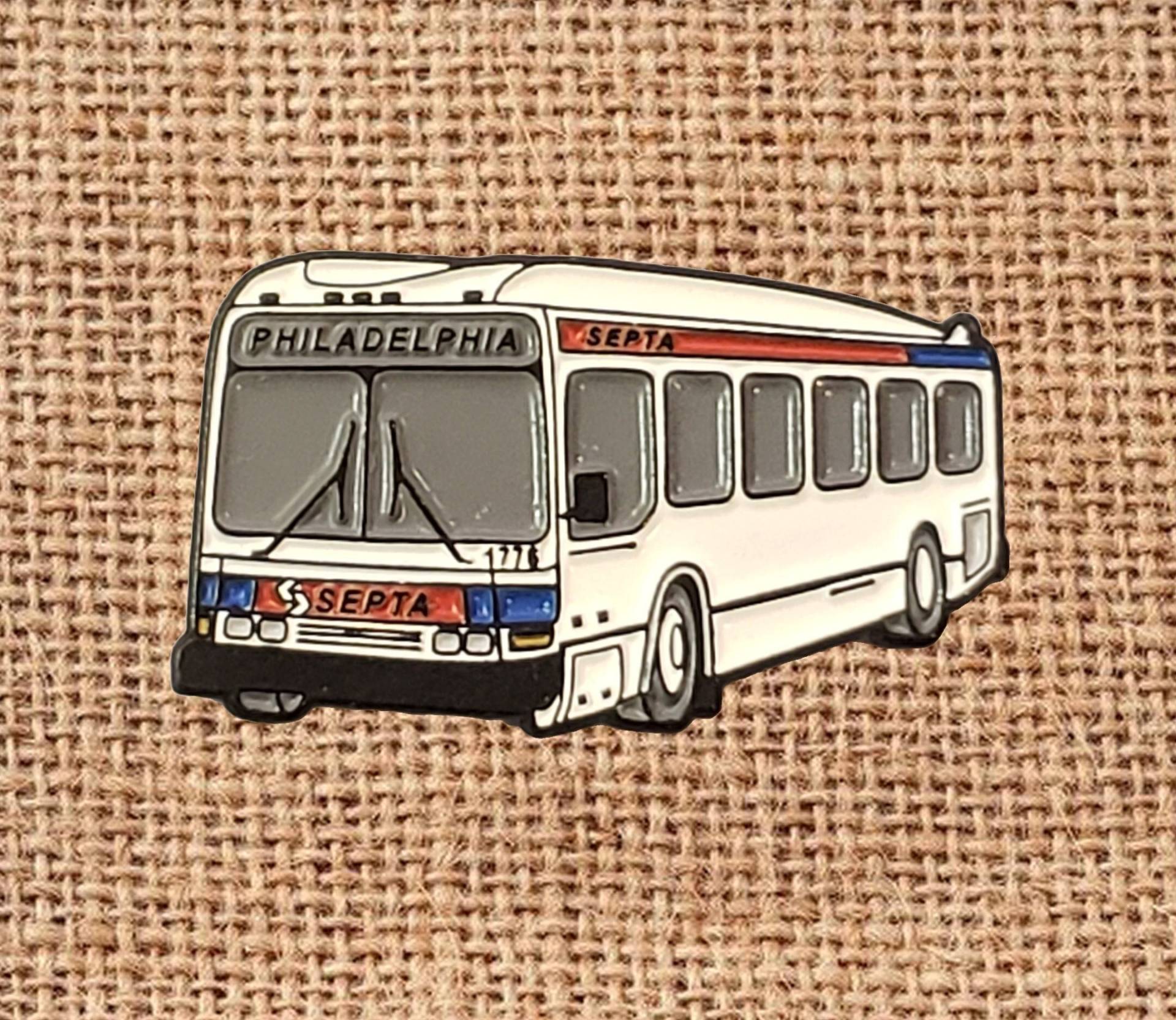Philadelphia Septa Bus Emaille Anstecknadel von Pinadelphia