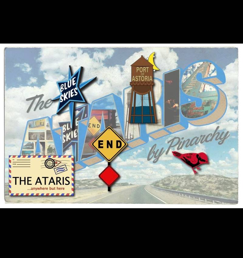 The Ataris X Pinarchy Album Pin Set von Pinarchy