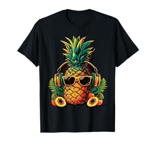 Ananas mit Sonnenbrille Hawaii Hawaii Herren Damen Kinder T-Shirt Ananas mit Sonnenbrille Hawaii Hawaii Herren Damen Kinder T-Shirt von Pineapples Sunglasses Pineapple Lover Co