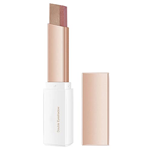 Doppelfarbene Lidschattenstift 2 in 1 Gradienten Schimmer Lidschatten Augen Make -up 2,5g Style33 von Pineeseatile