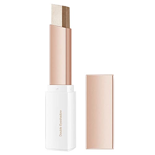 Doppelfarbene Lidschattenstock 2 in 1 Gradienten Schimmer Lidschatten Augen Make -up 2.5G Style2 Make -up von Pineeseatile