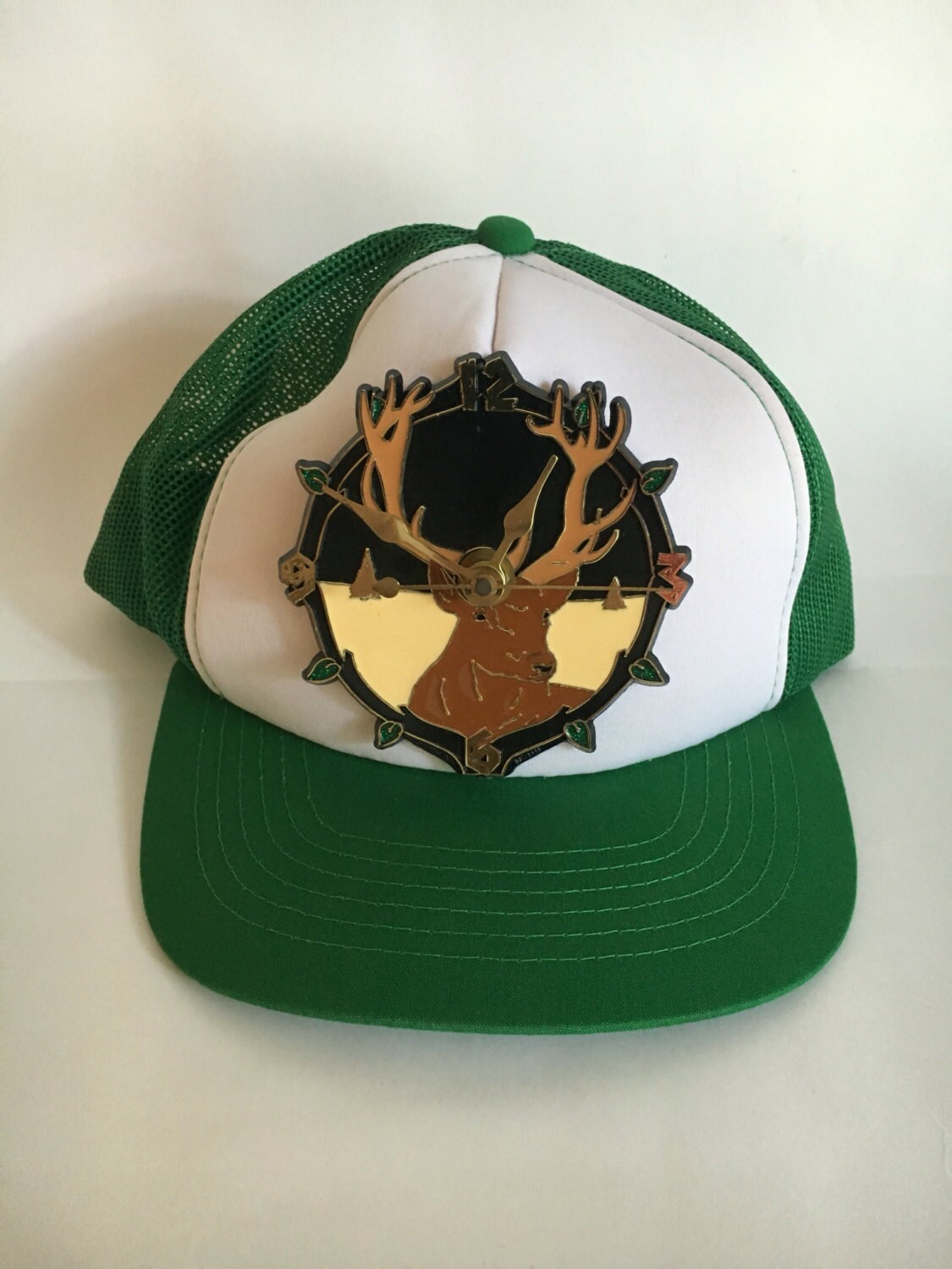 Vintage Hirsch Uhr Trucker Hut Vintage Hirsch Uhr Trucker Hut von PinestateTraders