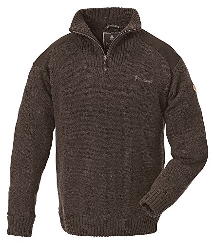 Hurricane Pullover, braun melange-M von Pinewood