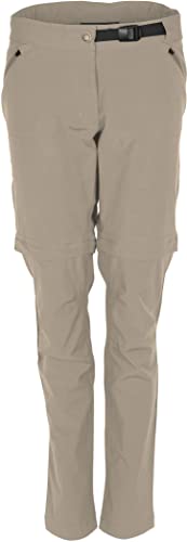 Pinewood 3045 Everyday Travel Zip-Off Damen Hose Sand (200) 34 von Pinewood