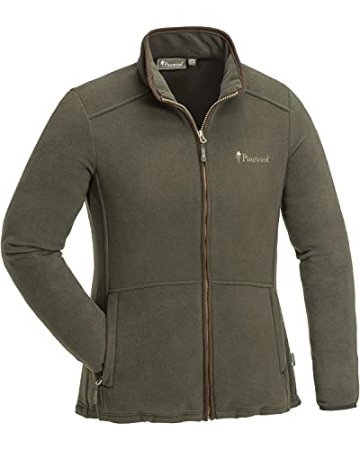 Pinewood 3101 Nydala Damen Fleecejacke Jagdbraun/Wildlederbraun (242) XS von Pinewood