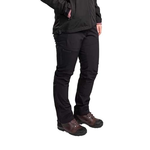 Pinewood Damen Wilda Stretch Shell Hose - Outdoorhose Damen aus Wind- und wasserdichtem Material - atmungsaktiv und bequem mit Stretch, ideal für Wanderungen und Hundesport von Pinewood