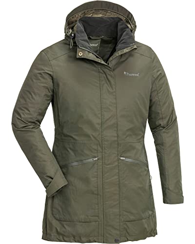 Pinewood 3181 Wilda Damen Parka Moosgrün (135) XL von Pinewood