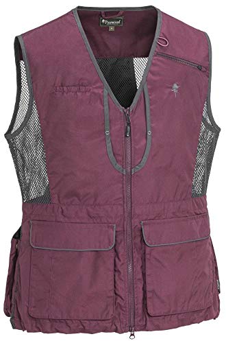 Pinewood 3184 Dog Sports 2.0 Damen Weste Pflaume/Anthrazit (582) L von Pinewood